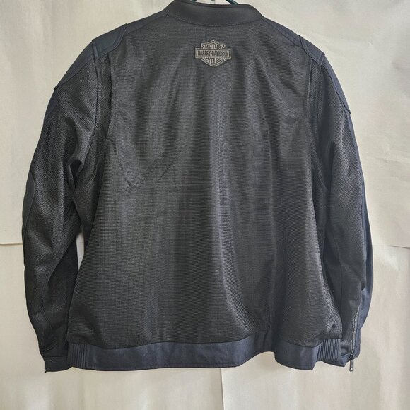 HARLEY-DAVIDSON MIXED MEDIA JACKET w/LINER BLACK MESH WOMENS 2XL 98112-23VW NWT - Picture 2 of 9